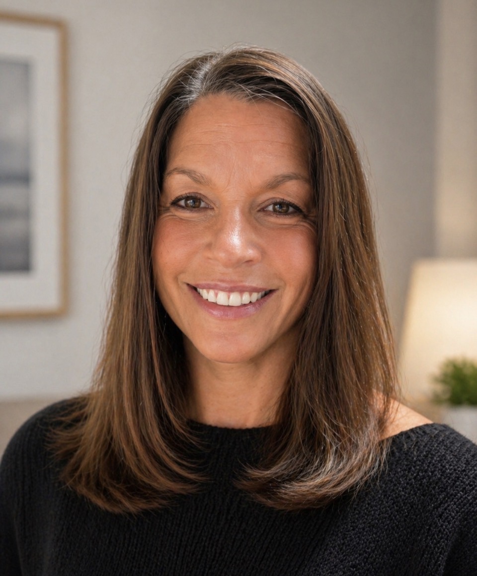 Deb Shell, Associate Marriage and Family Therapist, smiling portrait